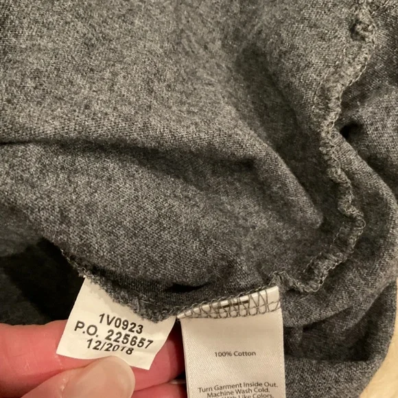 Vineyard Vines Charcoal Grey Long Sleeved Men’s Size L - Picture 5 of 8